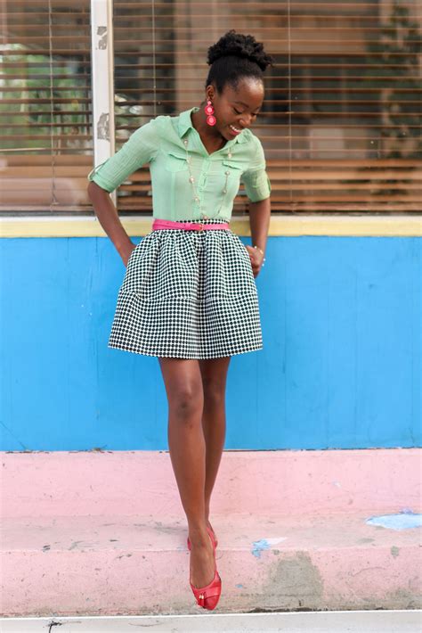 Pink + Green | A Watermelon Inspired Outfit | AmaLiveColorfully in 2020