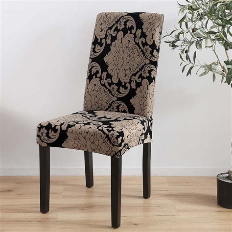 Chair covers for dining chairs, living room sofas, office chairs the classic style covers are great for dining room chairs. Spandex Elastic Dining Chair Covers Modern Removable Anti ...