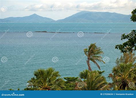 Tropical Sea View Stock Photo Image Of Relax Resort 27030634