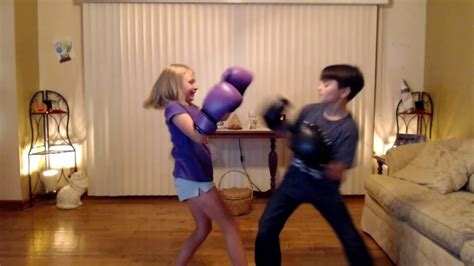 Kids Boxing Girl Vs Girl Skyler Vs Akai Youtube