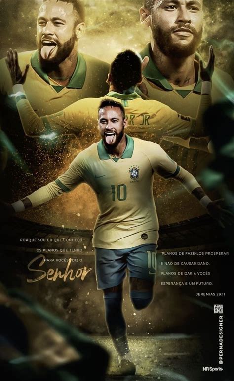 Neymar Jr Junior Soccer Banner Sports Movie Posters Movies