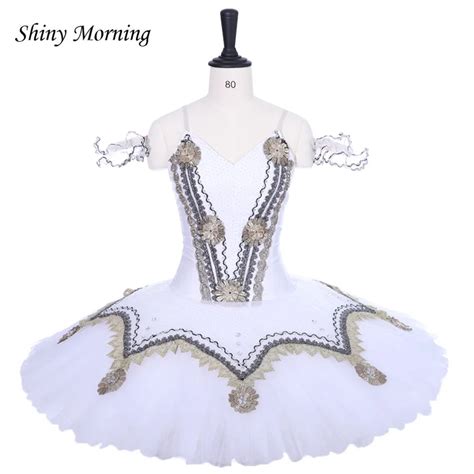 Dulcimer Professional Ballet Tutu White Waltz Of The Flowers Ballet