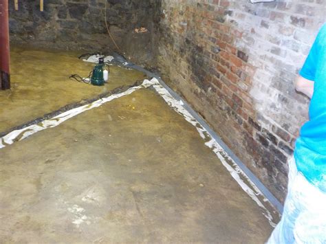 But if you're dealing with leaky foundation walls or water welling up from the floor, finding an effective. Basement Waterproofing - Waterproofing System Installed in ...