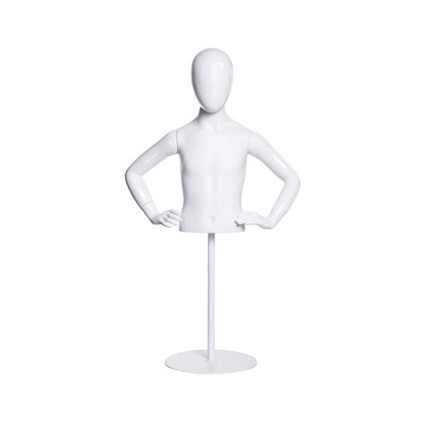 Egghead Male Youth Sports Torso Hands On Waist Mannequin Madness