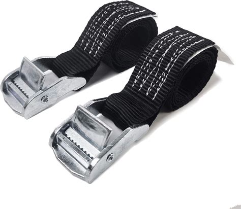 Amazon KJE 1500 Lbs 1 X 1 Tie Down Straps 2 Pack Adjustable