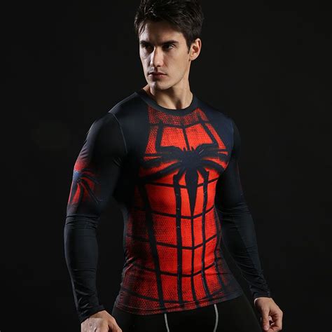 Shirts for men custom black red striped short sleeve the best blouse mens formal cotton shirt office long styles latest. Long Sleeve Spider Man Compression Shirt Red | Compression ...