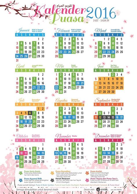 Di malam ini allah menetapkan takdir setahun. (PANDUAN) Kalendar Puasa Sunat Dan Wajib 2016 | - Blog Hanz