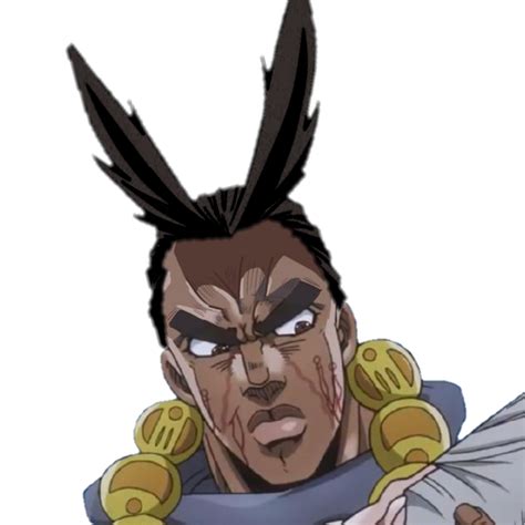 Someone Edited Avdol To Be Bald So I Made A Low Effort Attempt To Make