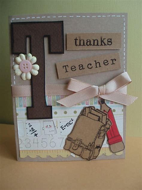 Teacher who is taking information and network security. Teacher's Day card | Diy's | Handmade teachers day cards ...