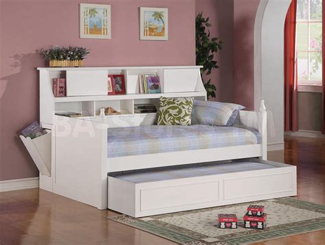 Daisy Twin Bookcase Daybed with Under-Bed Trundle | Daybed ...