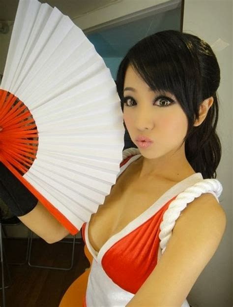 Sonidos Visibles Mia Teng Cosplay Mai Shiranui