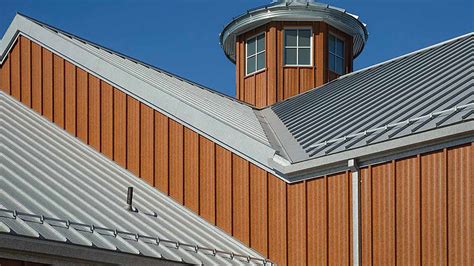 Zinc Patina® Standing Seam Metal Roofing Panels