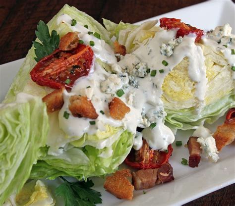 Scrumpdillyicious Dianes Iceberg Salad With Blue Cheese Dressing