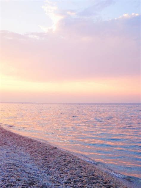 Iphone Pink Beach Sunset Wallpaper Free Beautiful Landscape