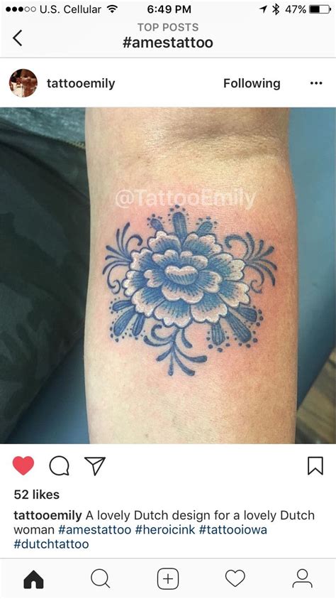 See more ideas about dutch tattoo, blue tattoo, windmill tattoo. Dutch tattoo done by Emily at Heroic Ink | Family tattoos ...