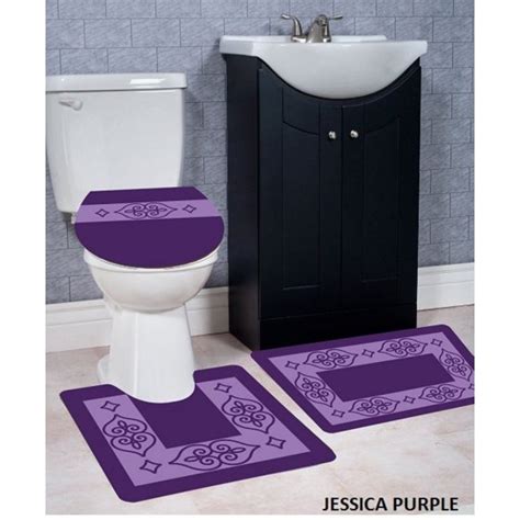 15 Recommended Purple Bathroom Rug Sets To Buy