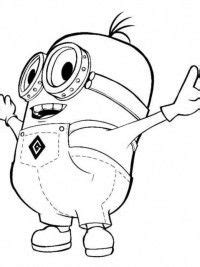 Minions kleurplaten TopKleurplaat.nl Coloriages minions, Minions