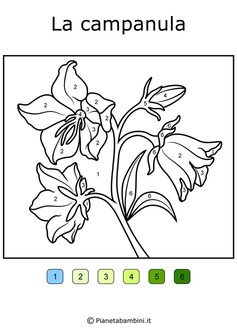 Conta E Colora Disegni Da Colorare In Base Ai Numeri