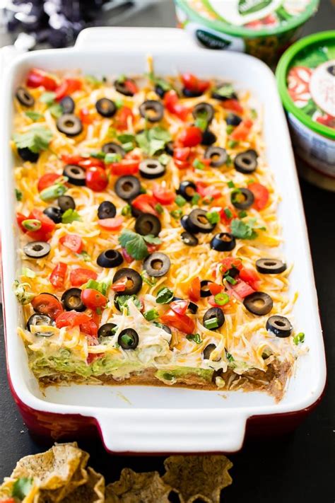 the best mexican 7 layer dip recipe oh sweet basil recipe layered dip recipes seven layer