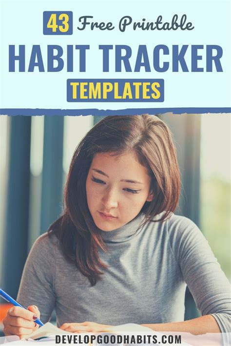 43 Printable Habit Tracker Templates Free For 2023