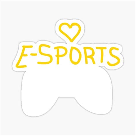 Esports Sticker For Sale By Rehakeles Redbubble