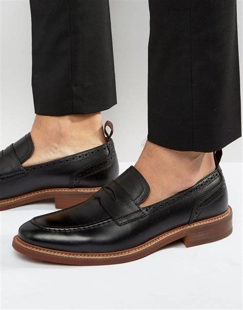 Aldo Ldo Umilaviel Leather Penny Loafer In Black For Men Lyst