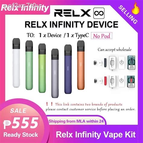 Relax Vape Authentic Relx Infinity Relx Phantom 5th Gen Vape Kit