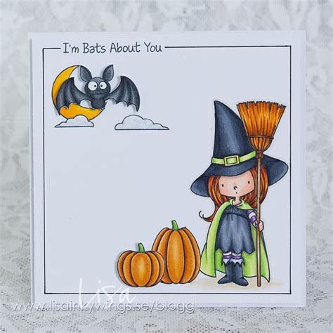 Halloween Card With Mft Stamps
