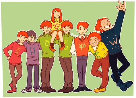 Weasley Children By Cheroy On Deviantart