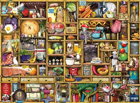 Which is the best 1000 piece jigsaw puzzle? Puzzle Colin Thompson Ravensburger-19298 1000 pieces ...