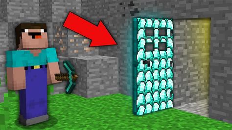 Minecraft Noob Vs Pro How Noob Open This Rarest Diamond Crystal Door