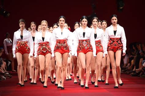 Dolce And Gabbana Spring 2015 Show Milan Fashion Week