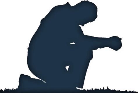 Praying Men Silhouette Clipart Clipground