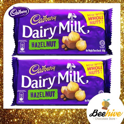 Cadbury Dairy Milk Hazelnut Chocolate Bar X G Shopee Malaysia