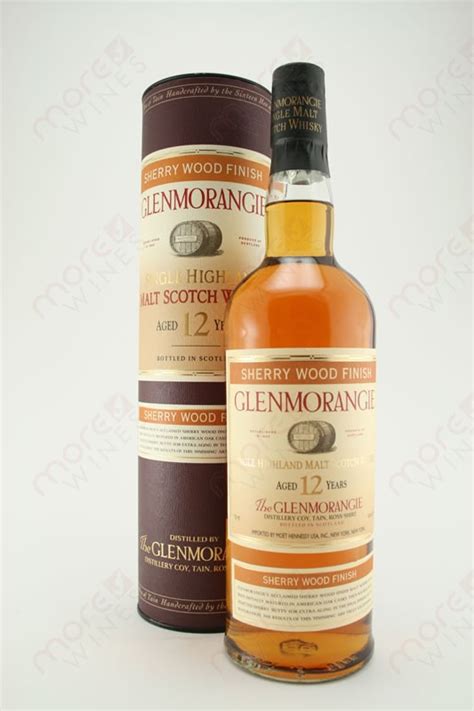 Glenmorangie 12 Year Sherry Wood Finish Single Highland Malt Scotch