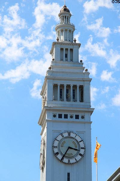 Ferry Building Clock Tower San Francisco Ca