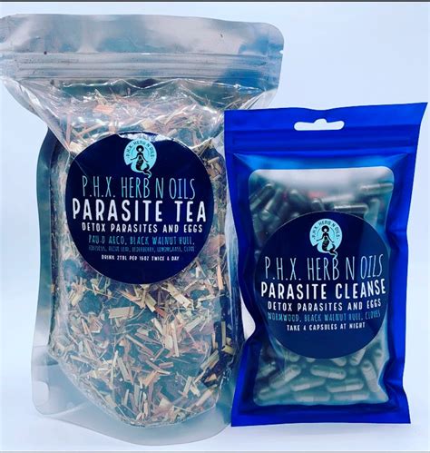 Parasite Cleanse All Natural Parasite Cleanse With Wormwood Etsy