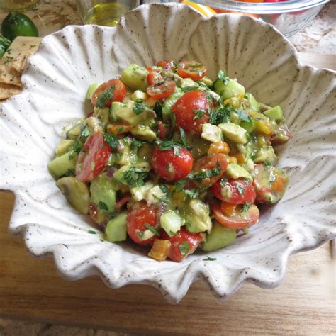 Avocado Salad With Cilantro Lime Vinaigrette Louisiana Woman Blog