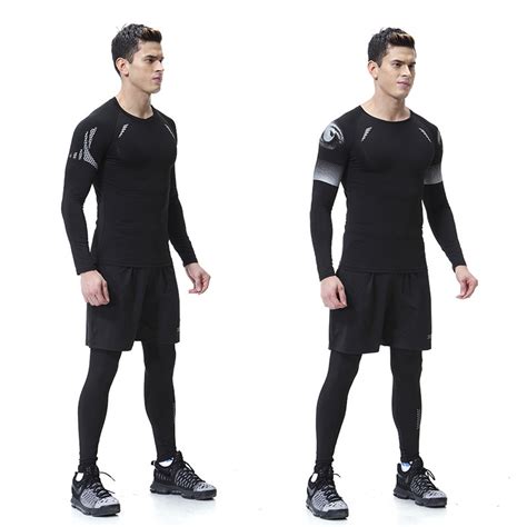 Find mens clothing wholesaler here China Wholesale Men′s Active Wear Compression Athleisure ...