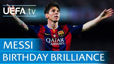 Happy Birthday Lionel Messi Skills And Goals On His 28th Youtube
