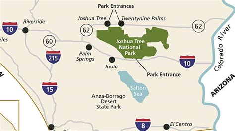 Joshua Tree Hiking Map The O Guide