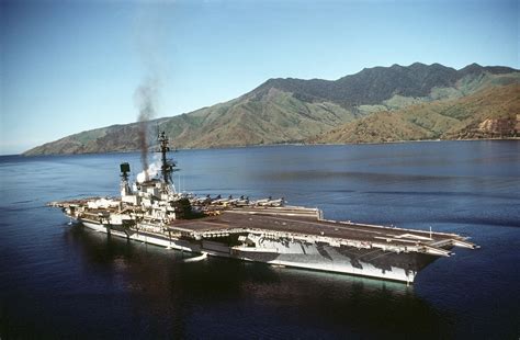 Uss Midway Cv 41 Entering Subic Bay Photos Squadrons And Shipmates