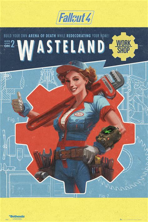 Poster Fallout 4 Wasteland Wall Art Ts And Merchandise Ukposters