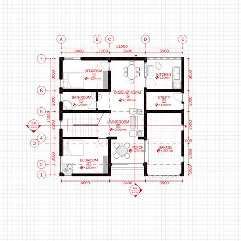 Floor Plan Simple Modern House Design Awesome New Home Floor Plans
