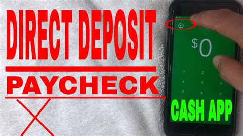 Enter your cash pin or touch id to proceed. How To Setup Payroll Paycheck Direct Deposit To Cash App ...