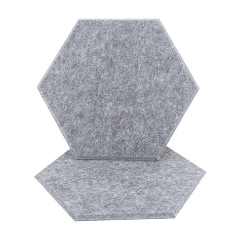 High Density Padding Hexagonal Acoustic Panels Sound Absorbing