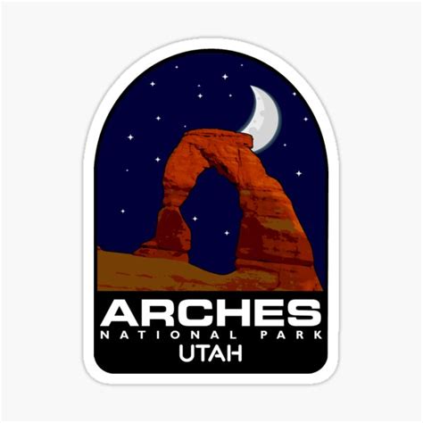 Arches National Park Utah Usa Sticker For Sale By Color Co Redbubble