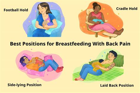 4 Best Positions For Breastfeeding With Back Pain