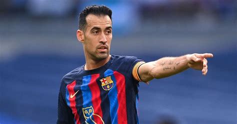 Barcelona Superstar Sergio Busquets Names 3 Players Who Can Replace Him