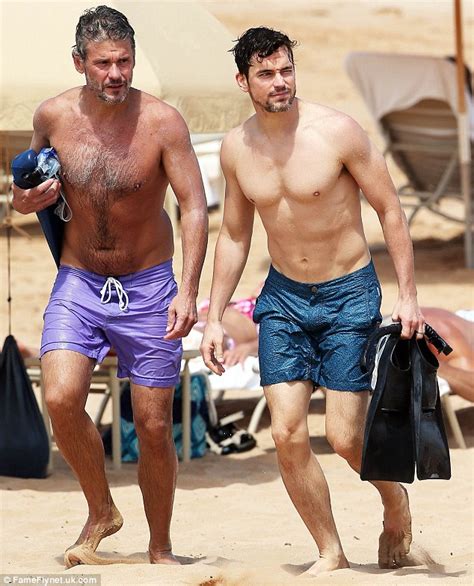 Matt Bomer Shirtless While Paddleboarding With Husband Simon Halls